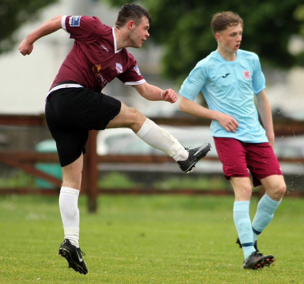 Nathan O'Connell in the away tie at Galway United