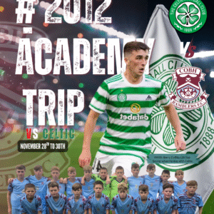 Cobh Ramblers 2012 Team - Trip to Glasgow to Face Celtic F.C