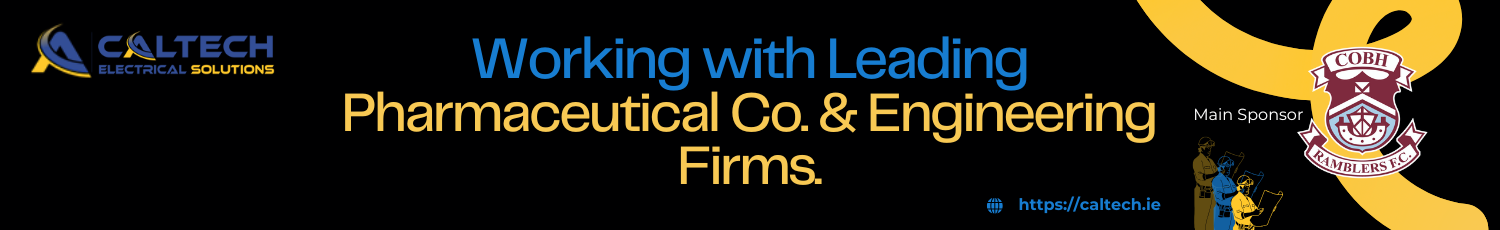 caltech electrical supplies cobh ramblers sponsor